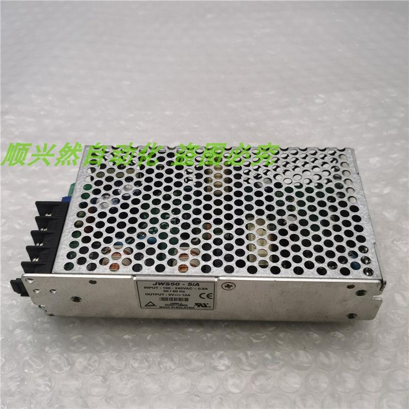 A014*LAMBDA兰达开关电源JWS50-5/A AC100-240V  DC5V-10A 成色