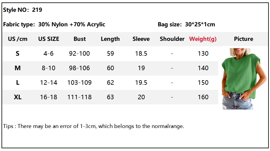 Pull femme en maille col rond style européen décontracté_voghion.com