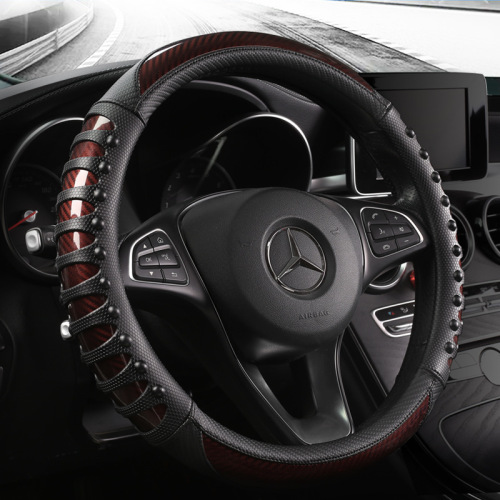 High-quality Car Steering Wheel Cover Fleece Universal Car Handle Cover Protective Case Amazon Winter Car Accessories Factory