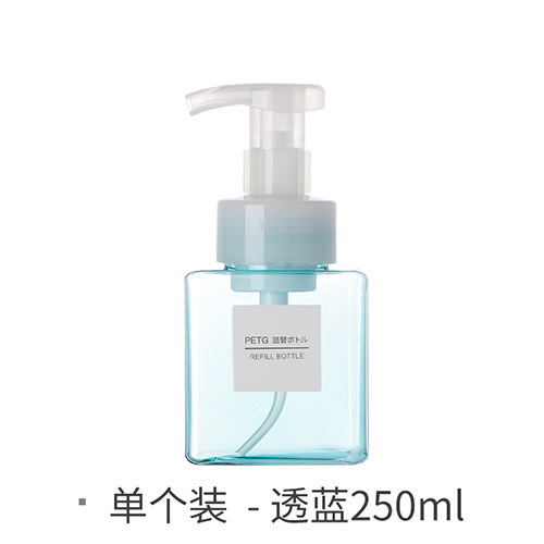 慕斯起泡瓶沐浴露洗手液瓶塑料瓶 化妆品瓶四方泡沫瓶分装 起泡瓶|undefined