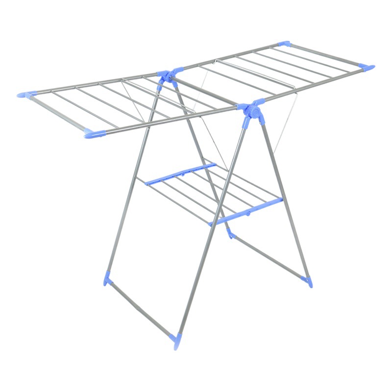 Tendedero plegable tipo alas, sin instalación, ideal para ropa de bebé