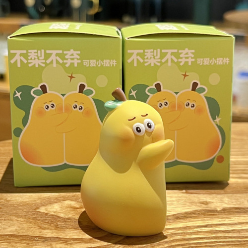 Hugable Couple Figurine, Cute Desktop Decor, Trendy Home and Office Accent, Not Pear Not Forsaken, Popular Style