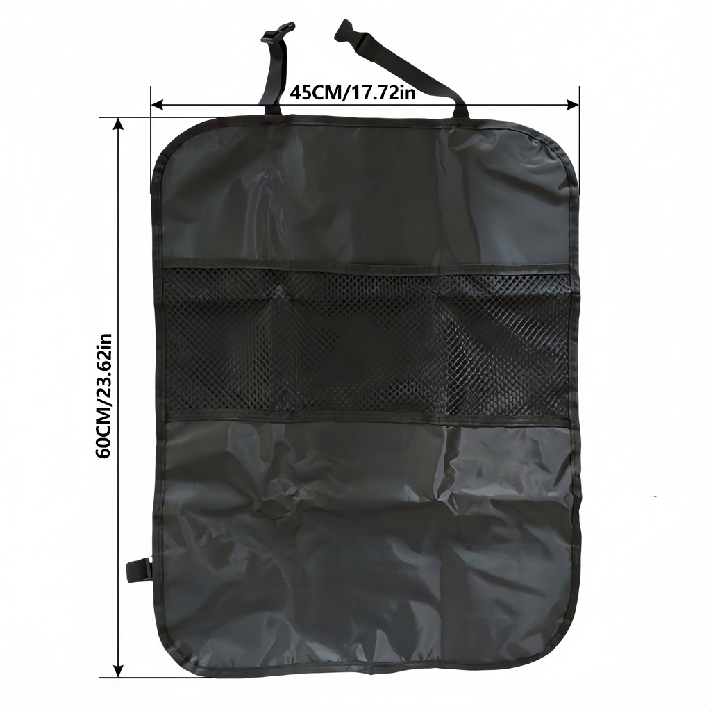 Universal – Chair back anti-kick pad Anti-Kick Pad Universal - model-b-with-pockets