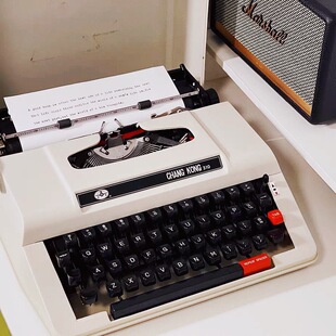 Longkong 310 Vintage Typewriter Can Type English Mechanical Retro Typewriter Nostalgic Antique Leidezhuzhu