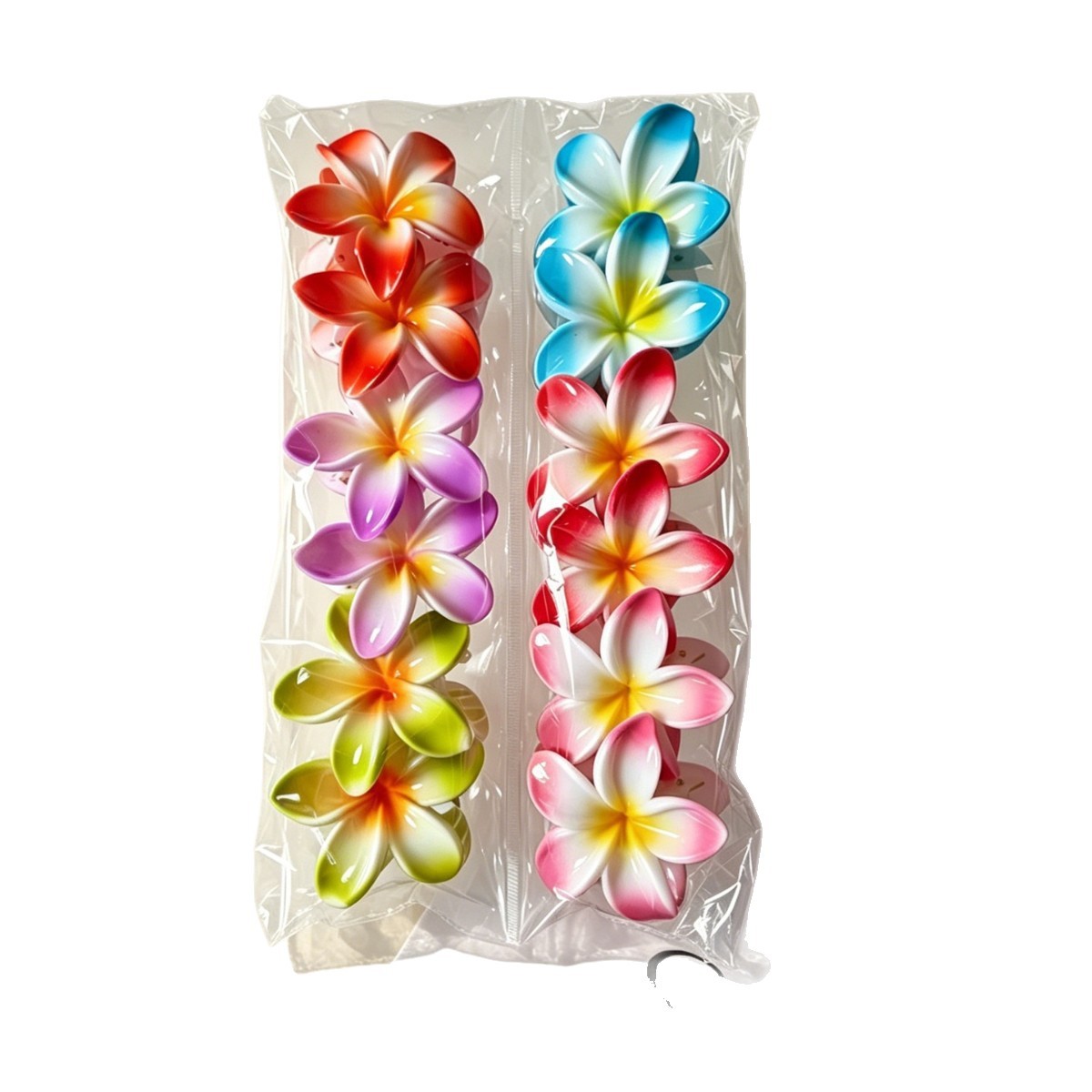 Vacancias de verano transfronterizas huevo flor clip para el cabello de mujeres tarjeta de sensibilidad avanzada 2026 nuevo conjunto de adornos para el cabello de flores laterales image 6