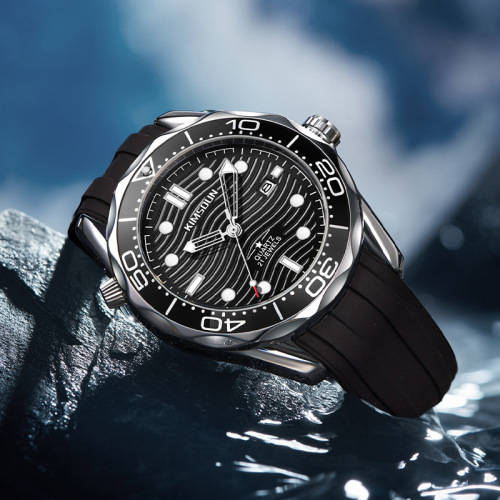 Cross-border watch brand Jinsidun men's watch luminous waterproof quartz watch high-end non-mechanical men's watch wholesale