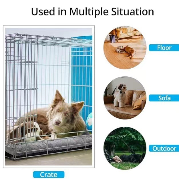 Amazonの人気の豪華な新しいペットマット、ペットブランケット、犬ケージマット、厚いフロアマット、犬マット|undefined