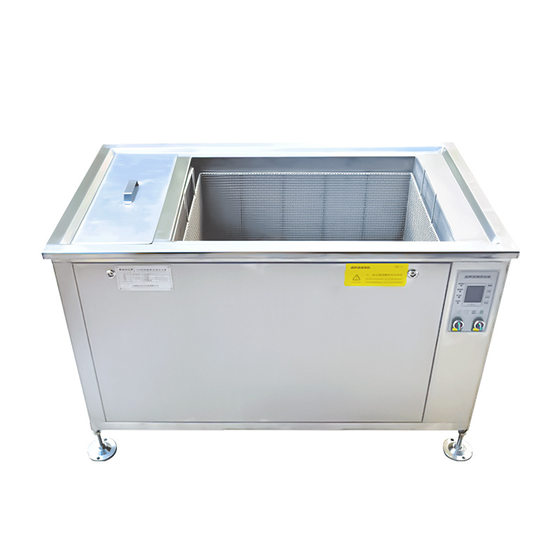 Semiconductor silicon wafer wafer photovoltaic industry dust removal and impurity removal cycle filtration industrial single tank ultrasonic cleaning machine