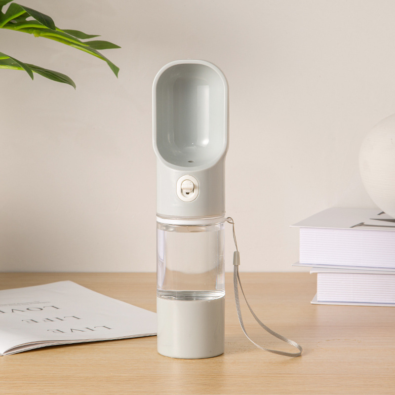 Taza de agua portátil para perros fuera de casa botella de agua portátil para mascotas al aire libre acompañante taza de agua paseando perro alimentador de agua