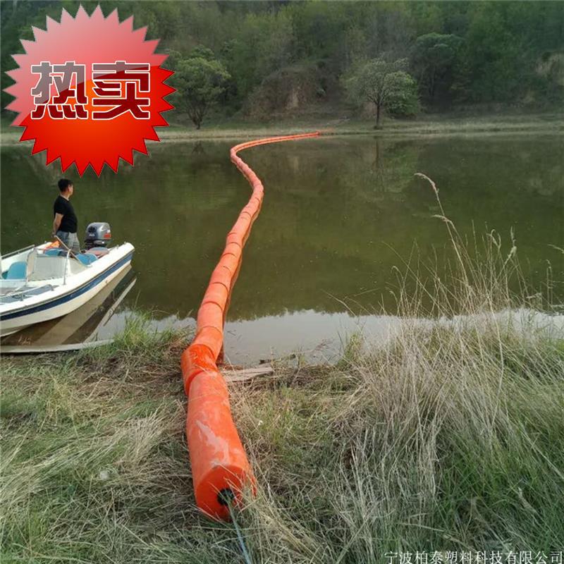 拦污排浮体  海上警示浮体电站水面拦污浮体 提供安装方案