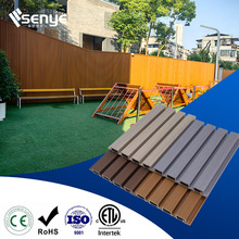 塑木长城板户外庭院围栏外墙装饰工程贸易防腐防潮共挤塑木长城板