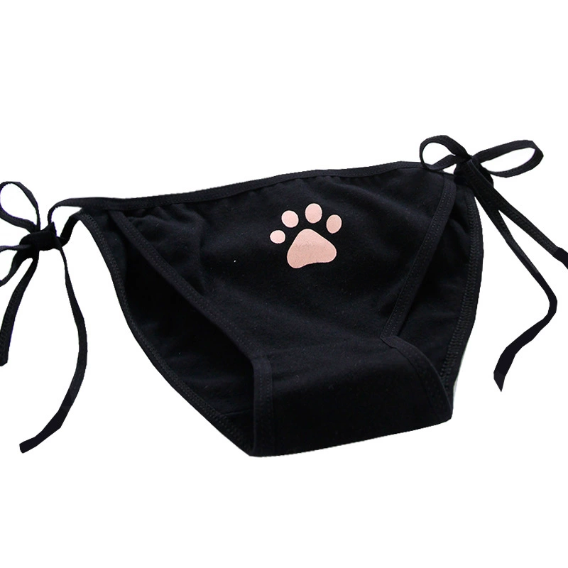 Тай-сида panties японский кавайи стиль аниме, хлопковый бленд 95% хлопка 5% спандекса, один размер