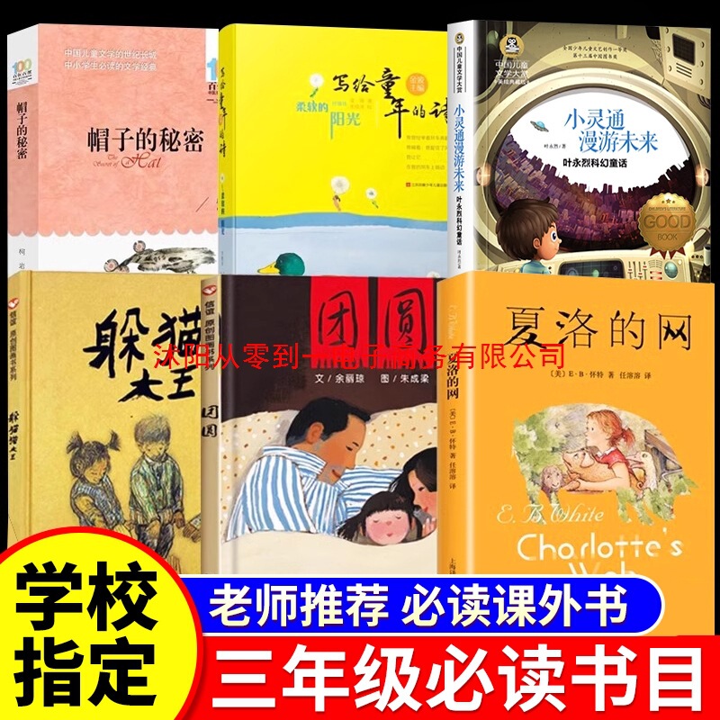 The Secret Reunion of Charlotte's Net Hat, the King of Hide and Seek, a Must-Read Extracurricular Book for Third Graders, a Teacher-Recommended Book