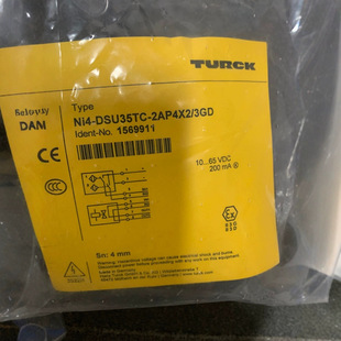 Turck TURCK 1569911 new inductive sensor Ni4-DSU35TC-2AP4X2/3GD