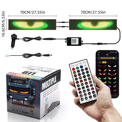 Devil's Eye Flexible Screen Other lights - one-for-two70cm-remote-control-upgraded-version-app-remote-control