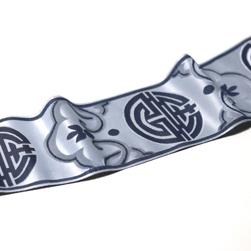 9cm de ancho nuevo estilo chino de alta precisión de banda de mesa de cama de bandera sofá almohadilla de cuello de manga decoración de bordes
