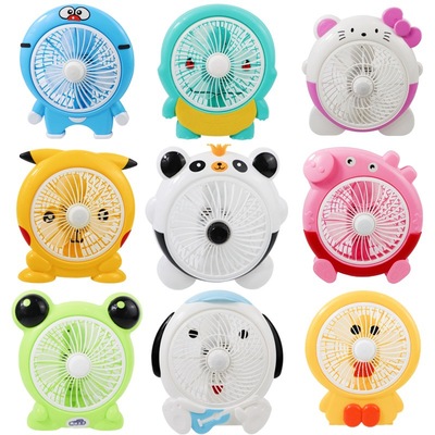 Cartoon Fan Mini electric fan desktop Portable Fan originality lovely household electrical appliances Mechanics Fan page gift customized