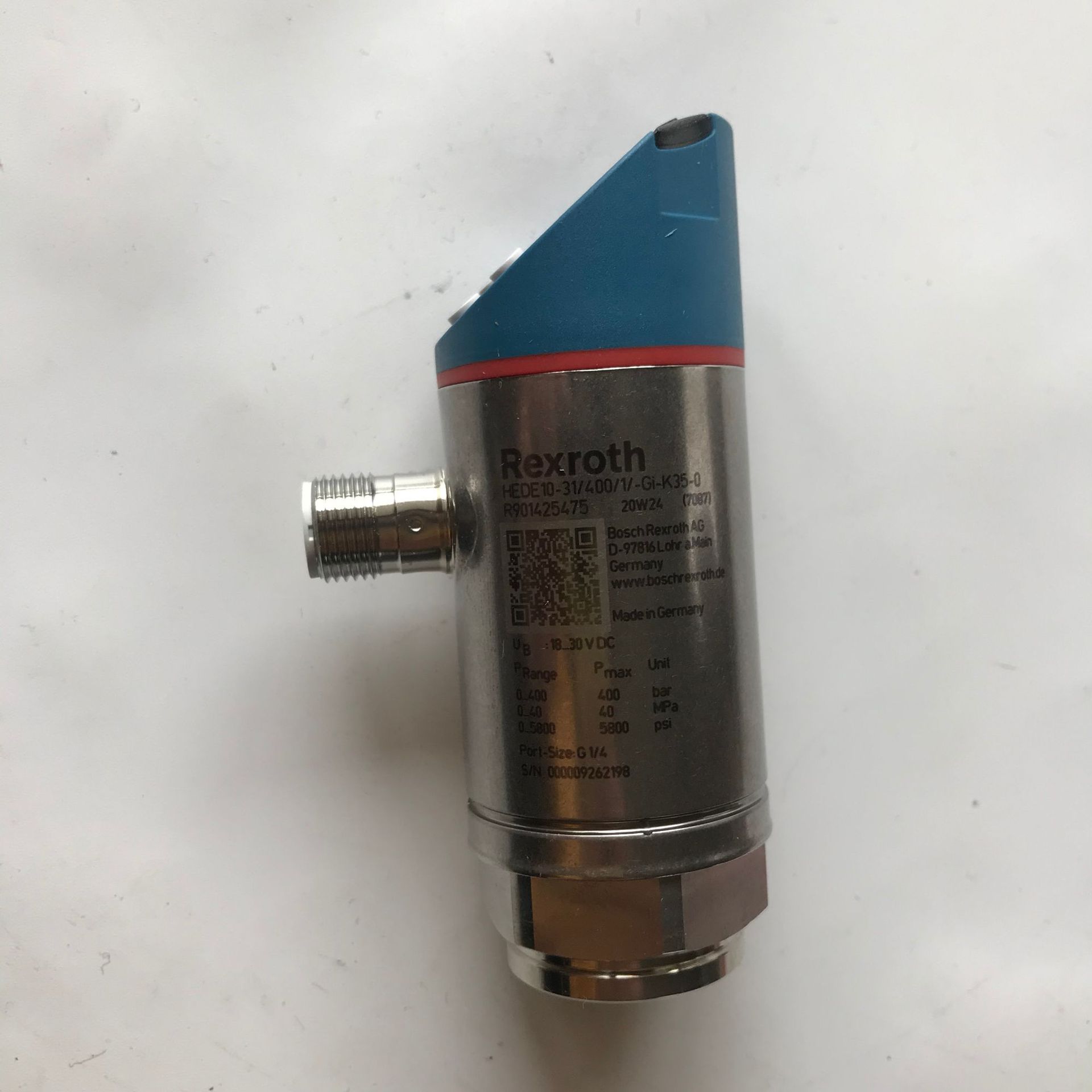 液压 德国Rexroth/力士乐 HEDE10-3X/600/1/-GI-K35-0 传感器