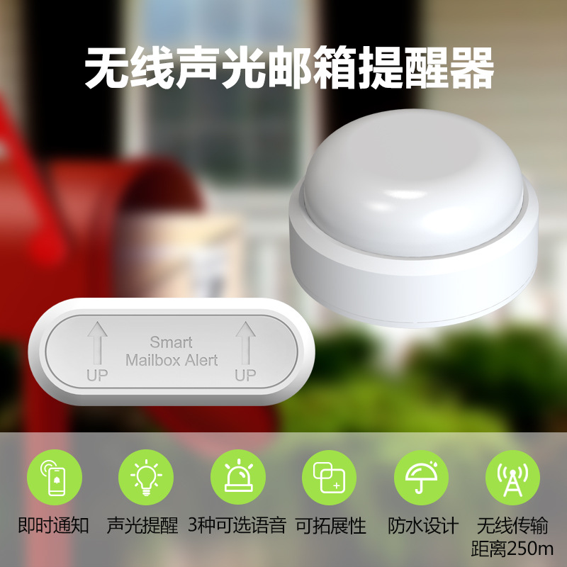 邮箱到件通知系统无线邮箱提醒器告警系统跨境货源厂家批发
