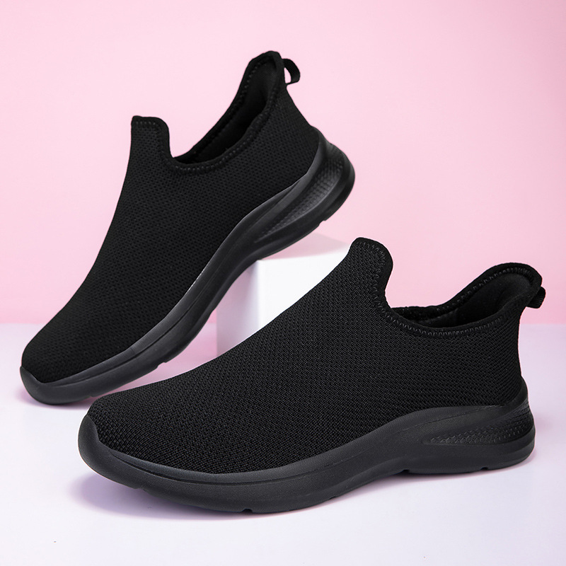 Zapatos de edad avanzada ShouzhuLi2025 primavera zapatos de mujer de tamaño grande zapatos de madre zapatos casuales ligeros y transpirables zapatos de caminar