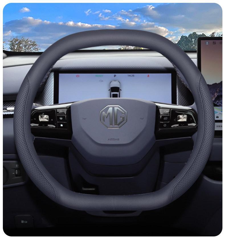 2026 Mg4X Steering Wheel Cover, 2026 Mg4Ev Special Car Interior Accessories, Modified Ultra-Thin Handle Cover