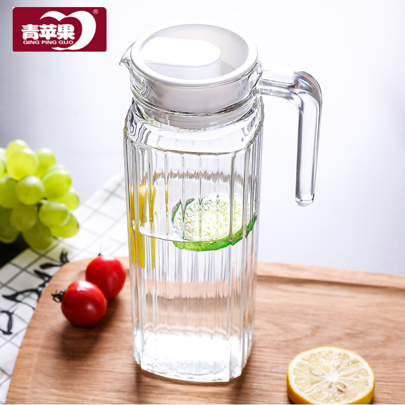 Apple Juice Pitcher Large Capacity Cold Water Pitcher Hotel Restaurant Home Use Straw Pitcher Water Pitcher Home Water Tools Set Wholesale