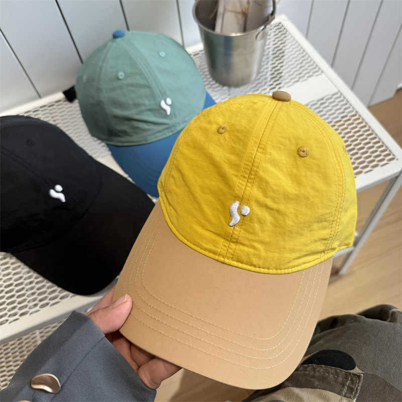 Sombrero para mujer 2025 nuevo estilo americano gorra de béisbol de secado rápido para mujer verano transpirable impermeable sombrero de visera marea