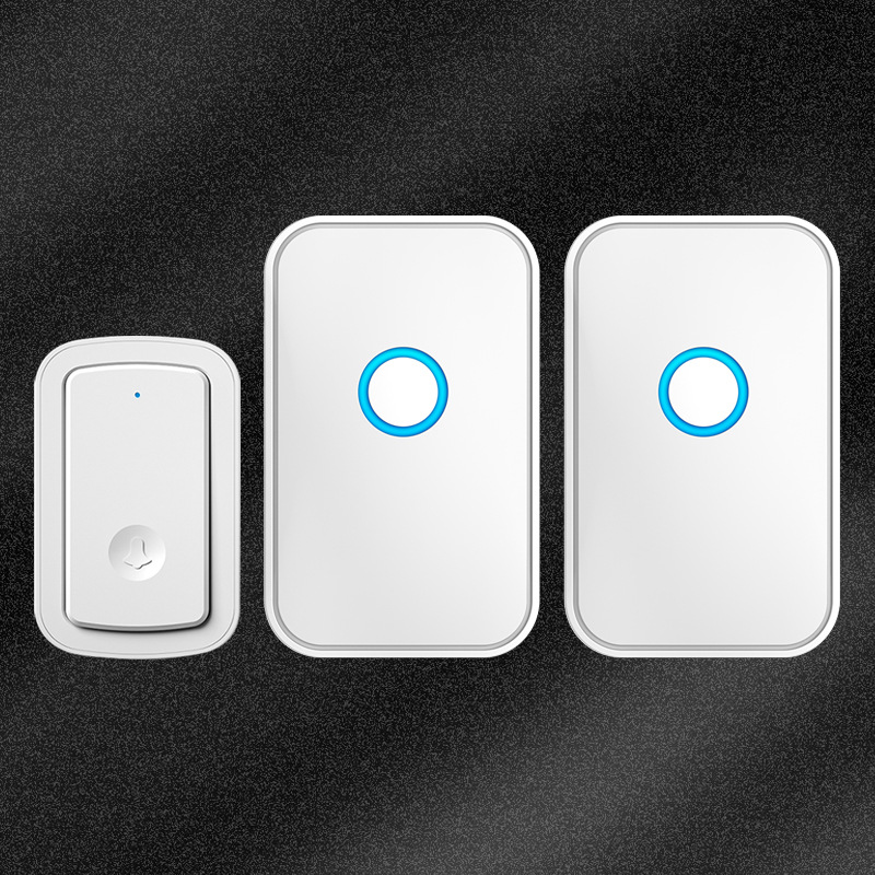 充电门铃无线家用一拖二不用插电超远距离智能遥控电子门钟呼叫器