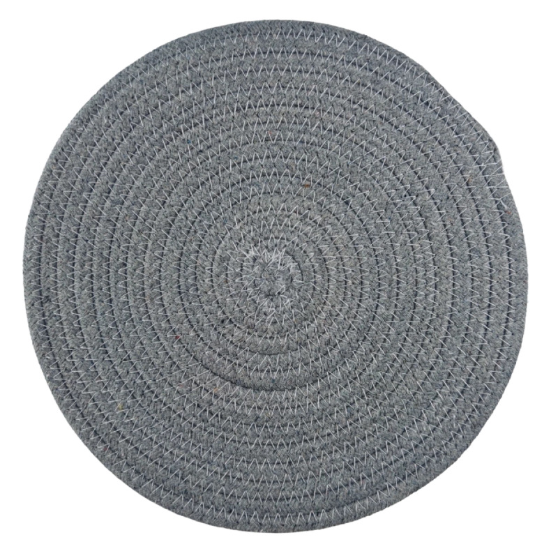almohadilla de mesa aislante simple almohadilla de taza multifuncional almohadilla de disco tejido almohadilla de aislamiento térmico hogar almohadilla de aislamiento térmico de comedor occidental