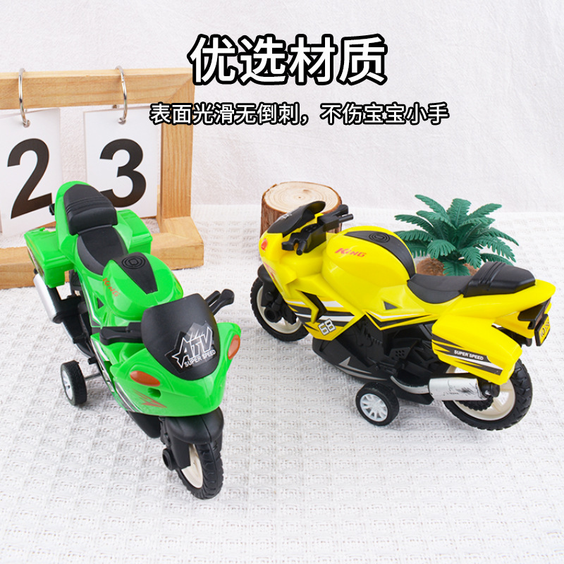 Coches de juguetes para niños retroalimentación cool motocicleta niño modelo de locomotora de simulación bebés regalos al por mayor