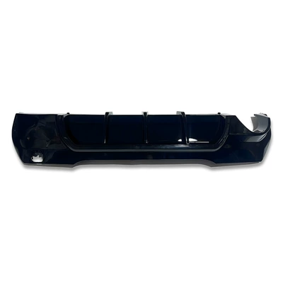 Suitable for Bmw 1 Series (19-23) F40 P Model Rear Lip Car Modification Parts, Large Quantity, Excellent Price, Factory Direct Sales (Fixed wind wing) - single-sided-single-out-gloss-black