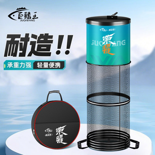Round Fish Protection Small Live Fish Bag Multi-Functional Fish Bag Quick-Drying Fish Net Bag Wild Fishing Special Portable Fishing Protection Wholesale