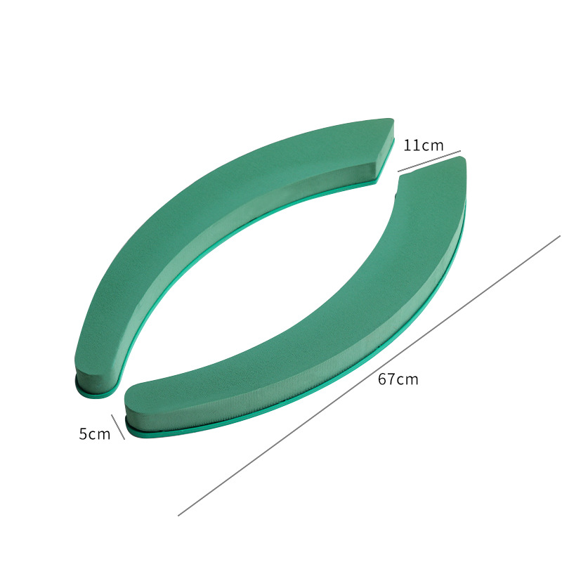Coche de boda flor de barro al por mayor con ventosa en forma de corazón gran arreglo de flores en V barro boda accesorios de bricolaje suministros cabeza de coche de la boda flor fresca barro