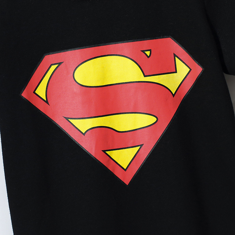 JOJO BEBE Ropa infantil europea y americana verano nueva marca niños Camiseta cuello redondo algodón manga corta niños camiseta de dibujos animados