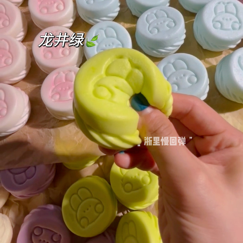 小红书爆款超湿软甜甜马卡龙慢回弹解压发泄捏捏玩具squishy|undefined