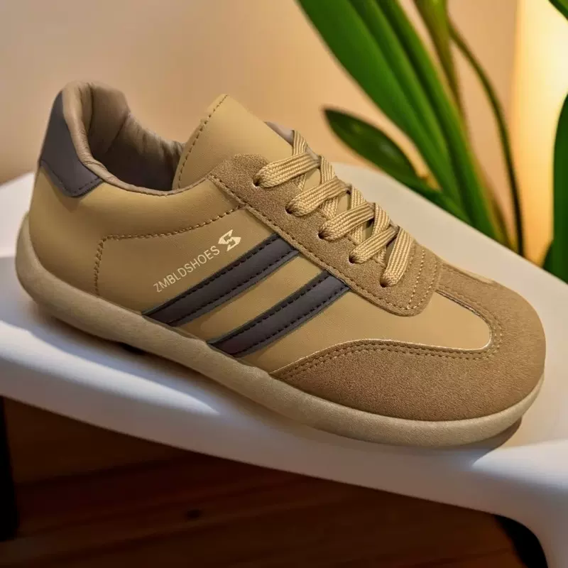 厚底德训鞋女2024秋季新款复古百搭拼色韩版勃肯鞋美拉德休闲板鞋