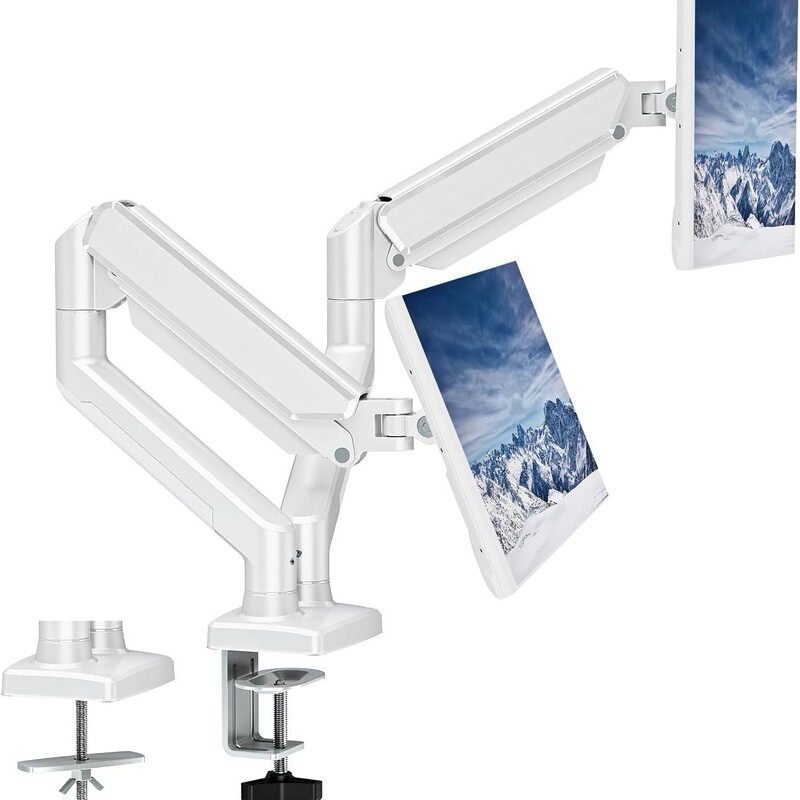 Dual Screen Monitor Stand One to Two Computer Notebook Secondary Screen Lift Base Extension Robotic Arm