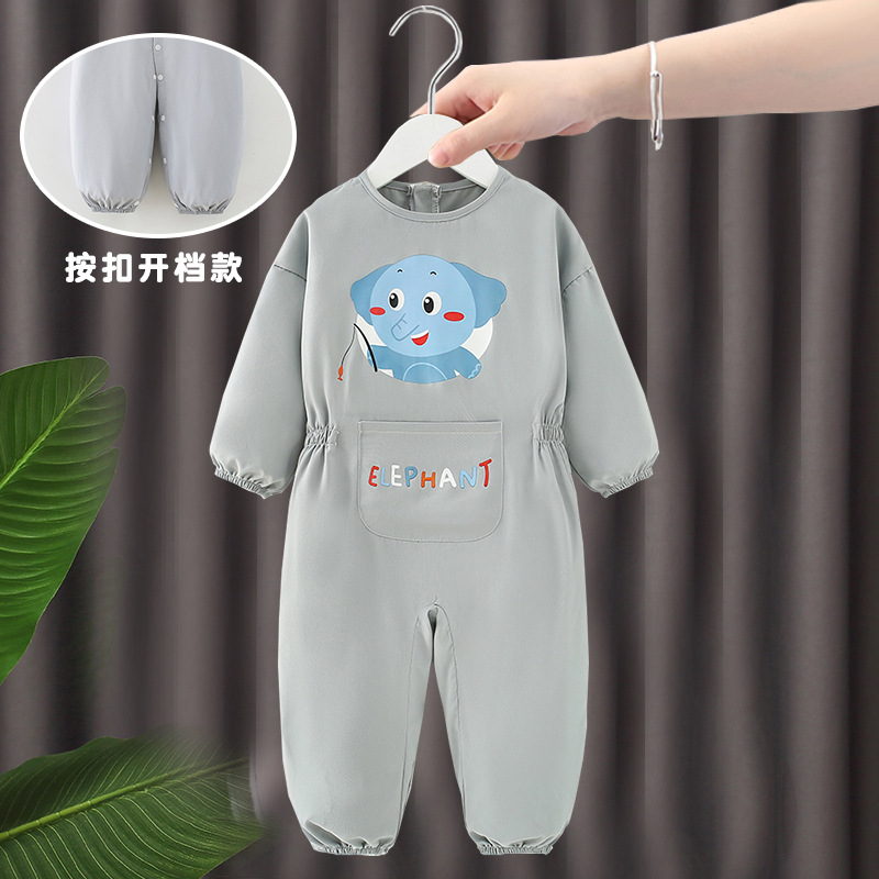 Grey elphant Elephant (Open jumpsuit)