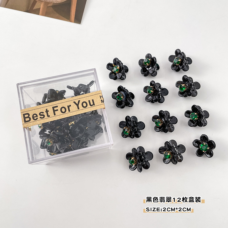 Lado flequillo clip horquilla Mini tamaño pequeño clip femenino frente trenzado pelo clip tocado verano princesa cabeza horquilla