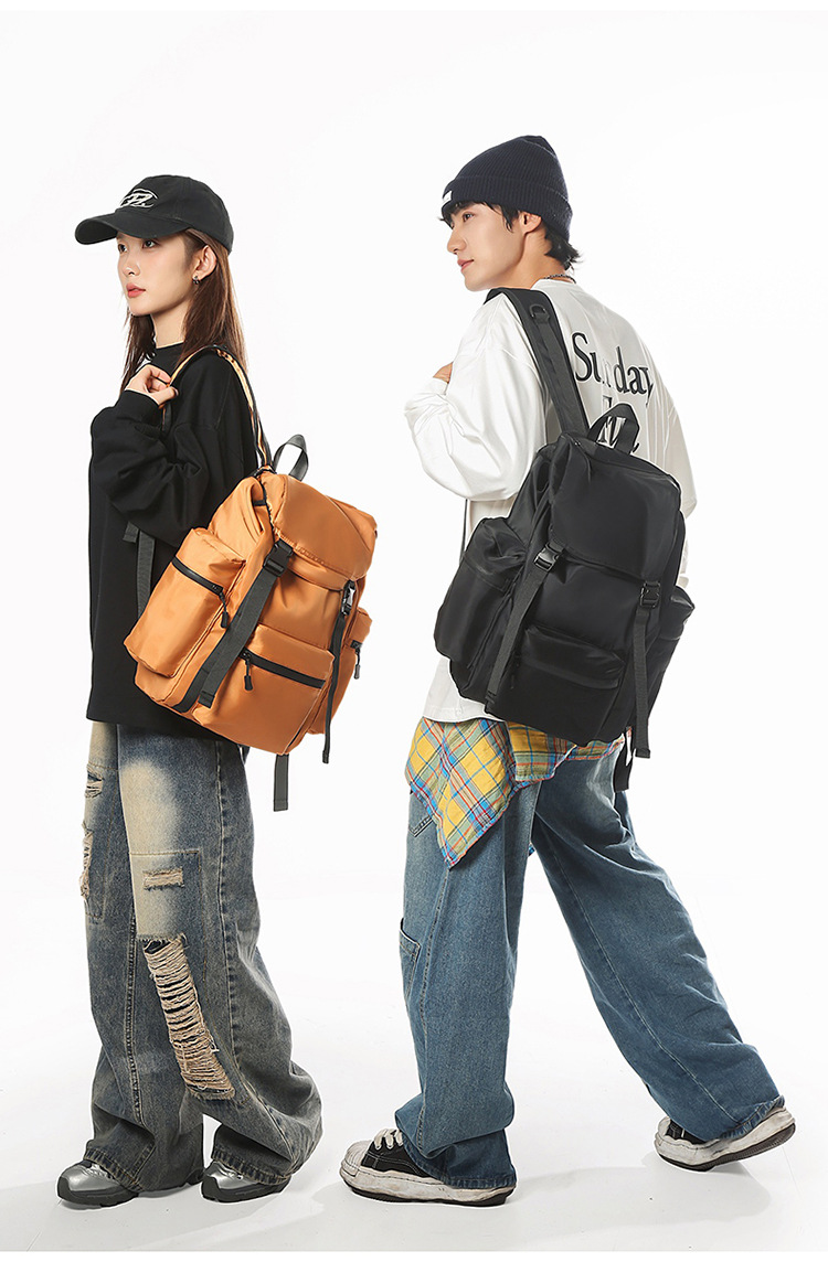 Sports Outdoor Mountaineering Large-capacity Hiking Bag, Personalized Couple's Workwear Backpack_voghion.com