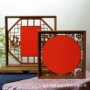 空白镂空雕刻木质字画框