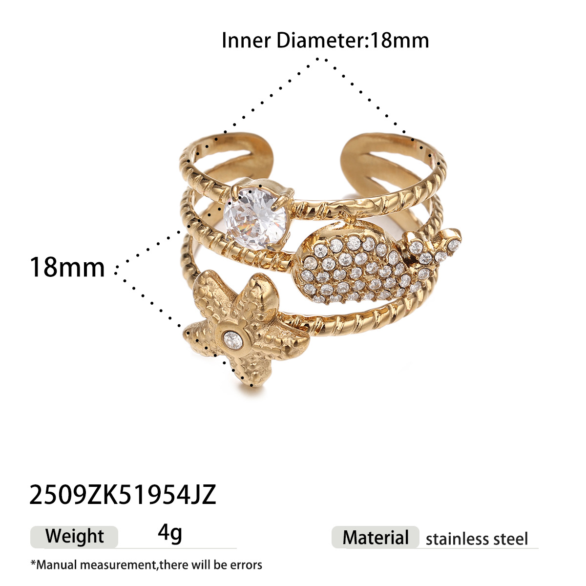 Alta Europa y los Estados Unidos transfronterizos de acero inoxidable 5A Zircon Cruz amor multi-accesorios colección de joyas de pulseras DIY