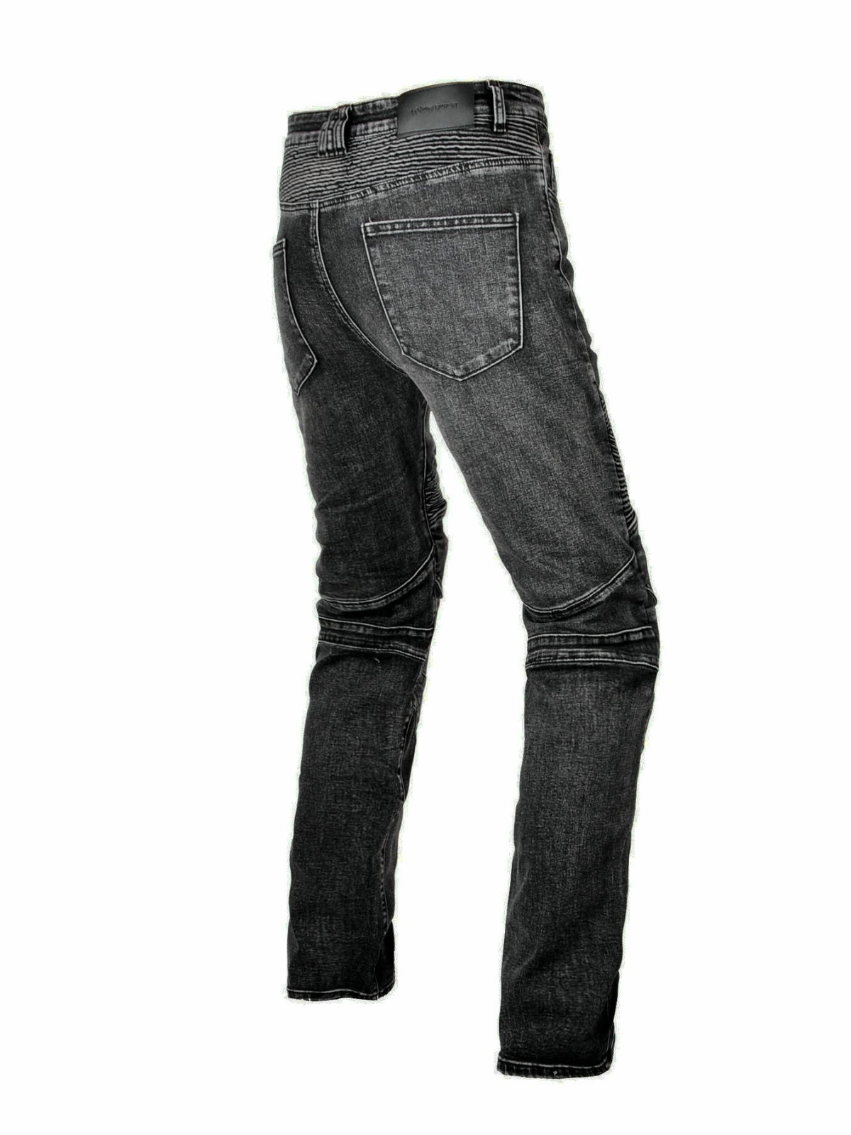 Directo de fábrica de la motocicleta pantalones vaqueros de los hombres de la motocicleta retro pantalones de montar carreras anti-Caída de cross-country pantalones lavados azul