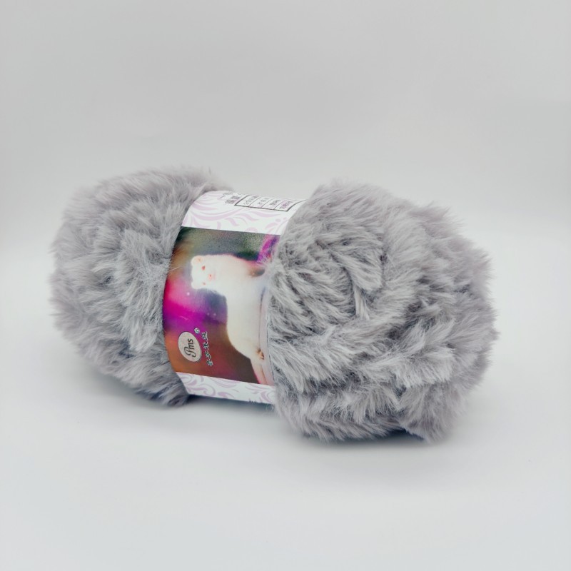 Imitación de visón terciopelo grueso lana tejida a mano DIY Imitación Piel terciopelo visón terciopelo sombrero bufanda manta hilo al por mayor