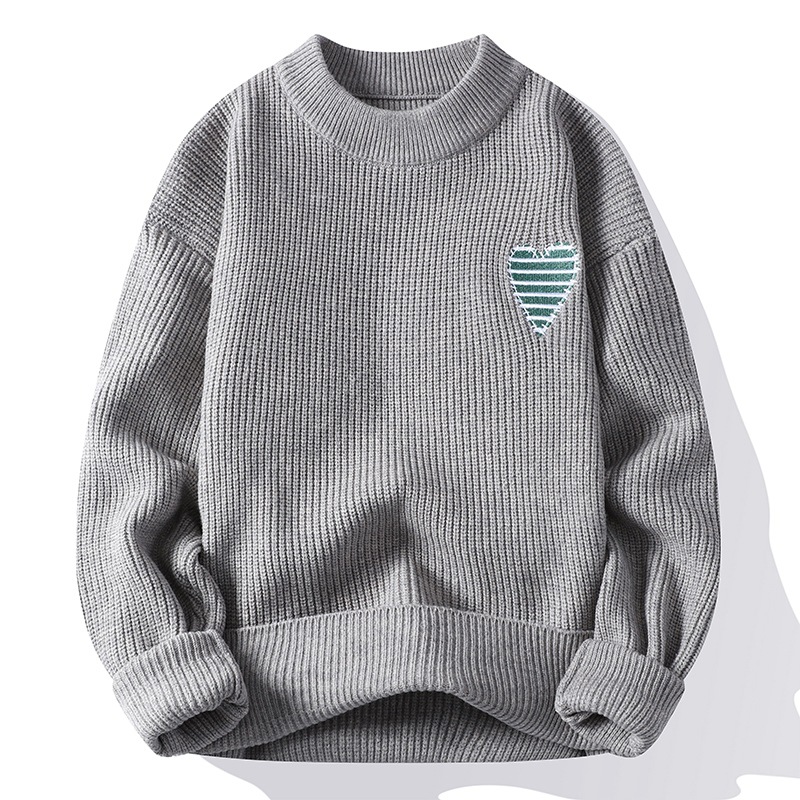 Men's Clothing special supply of autumn sweaters for men, this year's new half high collar base wool clothes, casual knitted sweaters for men_voghion.com