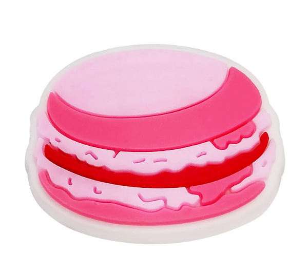 Nuevos dijes rosas para zuecos, clips desmontables para zapatos Crocs para niños y niñas, accesorios DIY para zapatos de jardín.