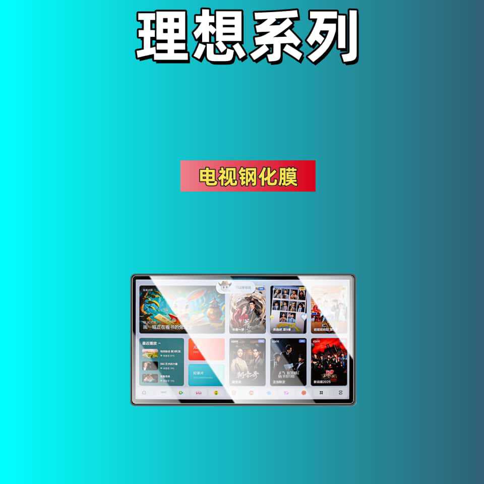 Suitable for Ideal I6/I8/L6L7L8/L9/Mega Screen Tempered Film, Navigation Instrument Screen, Central Control Interior Film