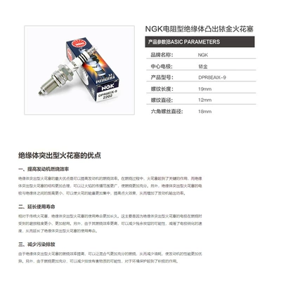 Alışdırma şamı (Sveçalar) Spark Plug Dpr8Ea-9