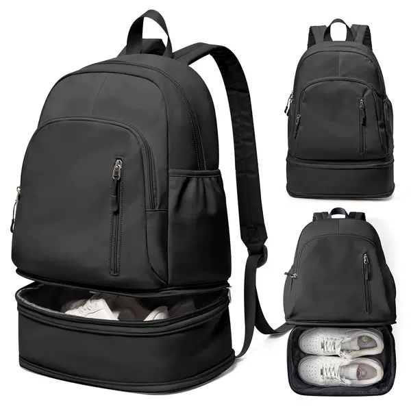 Cross-Border Hot-Selling Outdoor Waterproof Mountaineering Hiking Sports Bag with Wet and Dry Pockets Multifunctional Running Backpack