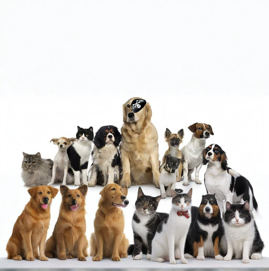 Наденьте повязку для глаз, пираты собак очень круто, модное шоу Ван Xingxin "Пиратский стиль",